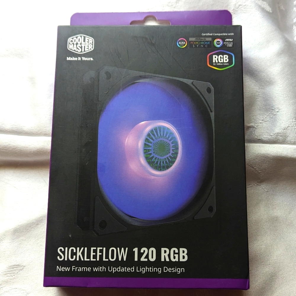 Cooler Master Sickleflow 120 RGB PC Case Fan
